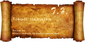 Tokodi Hajnalka névjegykártya